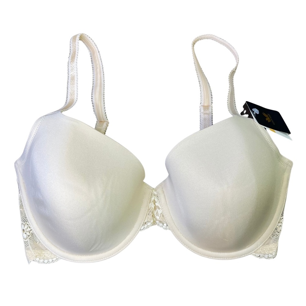 Wacoal 85340 NWT 36DD French Garden Seamless Underwire T-Shirt Bra Sand